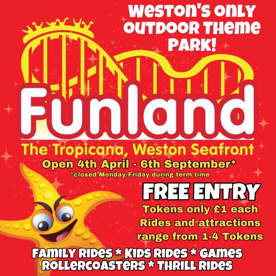 Weston Super Mare Funfair At The Tropicana Funland 2020